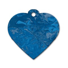 Colors Dog Tag Heart (one Side) by Valentinaart