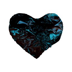 Colors Standard 16  Premium Heart Shape Cushions by Valentinaart