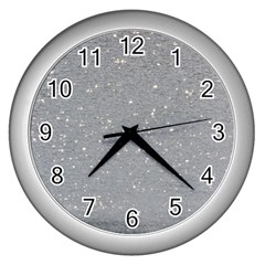 Lake Shine Wall Clocks (silver)  by DeneWestUK