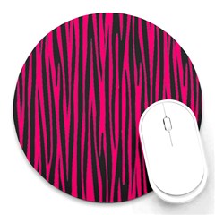 Pattern Round Mousepads by Valentinaart