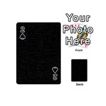 Pattern Playing Cards 54 (Mini)  Front - Spade2