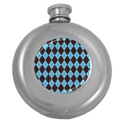 Pattern Round Hip Flask (5 Oz) by Valentinaart