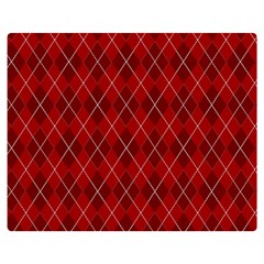 Plaid Pattern Double Sided Flano Blanket (medium) 