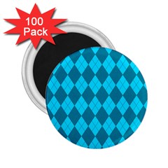 Plaid Pattern 2 25  Magnets (100 Pack)  by Valentinaart