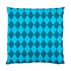 Plaid Pattern Standard Cushion Case (one Side) by Valentinaart