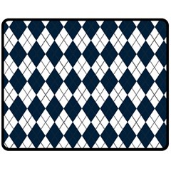 Plaid Pattern Double Sided Fleece Blanket (medium)  by Valentinaart