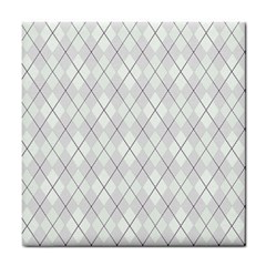 Plaid pattern Tile Coasters