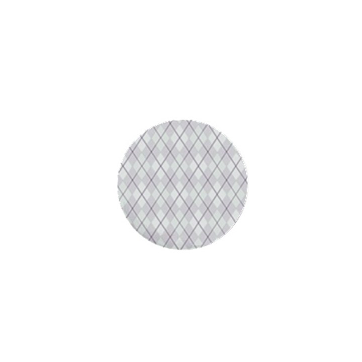 Plaid pattern 1  Mini Buttons