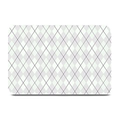 Plaid pattern Plate Mats