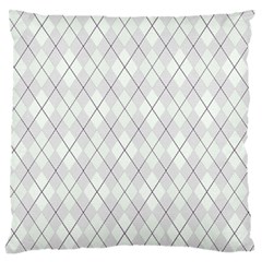 Plaid pattern Standard Flano Cushion Case (One Side)