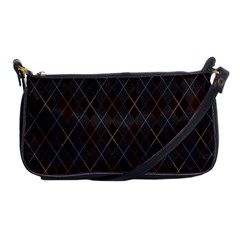 Plaid Pattern Shoulder Clutch Bags by Valentinaart