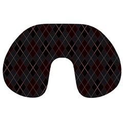 Plaid Pattern Travel Neck Pillows by Valentinaart