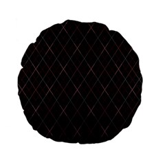 Plaid Pattern Standard 15  Premium Flano Round Cushions