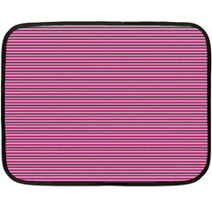 Lines Pattern Double Sided Fleece Blanket (mini)  by Valentinaart