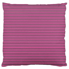 Lines Pattern Standard Flano Cushion Case (two Sides) by Valentinaart