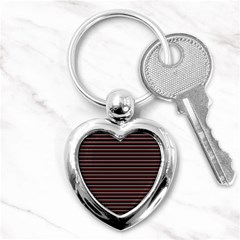 Lines Pattern Key Chains (heart)  by Valentinaart