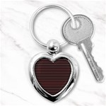 Lines pattern Key Chains (Heart)  Front