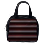 Lines pattern Classic Handbags (One Side) Front