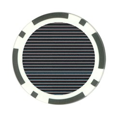 Lines Pattern Poker Chip Card Guard