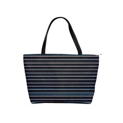 Lines Pattern Shoulder Handbags by Valentinaart