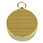 Lines pattern Gold Compasses Front