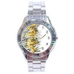 Fire Stainless Steel Analogue Watch by Valentinaart