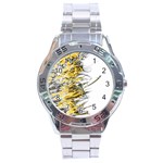 Fire Stainless Steel Analogue Watch Front