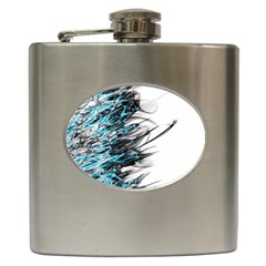 Fire Hip Flask (6 Oz) by Valentinaart