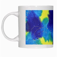 Mulberry Paper Gift Moon Star White Mugs by Mariart