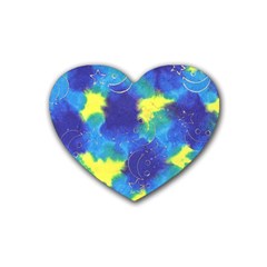 Mulberry Paper Gift Moon Star Heart Coaster (4 Pack)  by Mariart