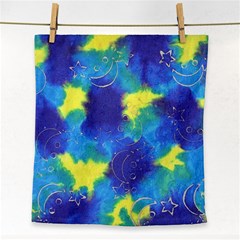 Mulberry Paper Gift Moon Star Face Towel by Mariart