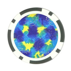 Mulberry Paper Gift Moon Star Poker Chip Card Guard (10 Pack) by Mariart