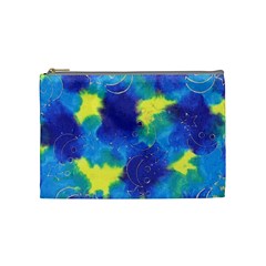 Mulberry Paper Gift Moon Star Cosmetic Bag (medium)  by Mariart