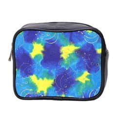 Mulberry Paper Gift Moon Star Mini Toiletries Bag 2-side by Mariart