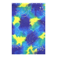 Mulberry Paper Gift Moon Star Shower Curtain 48  X 72  (small)  by Mariart