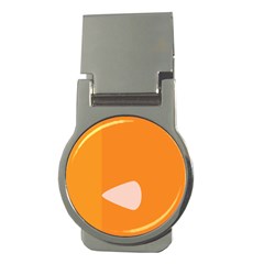 Screen Shot Circle Animations Orange White Line Color Money Clips (round)  by Mariart