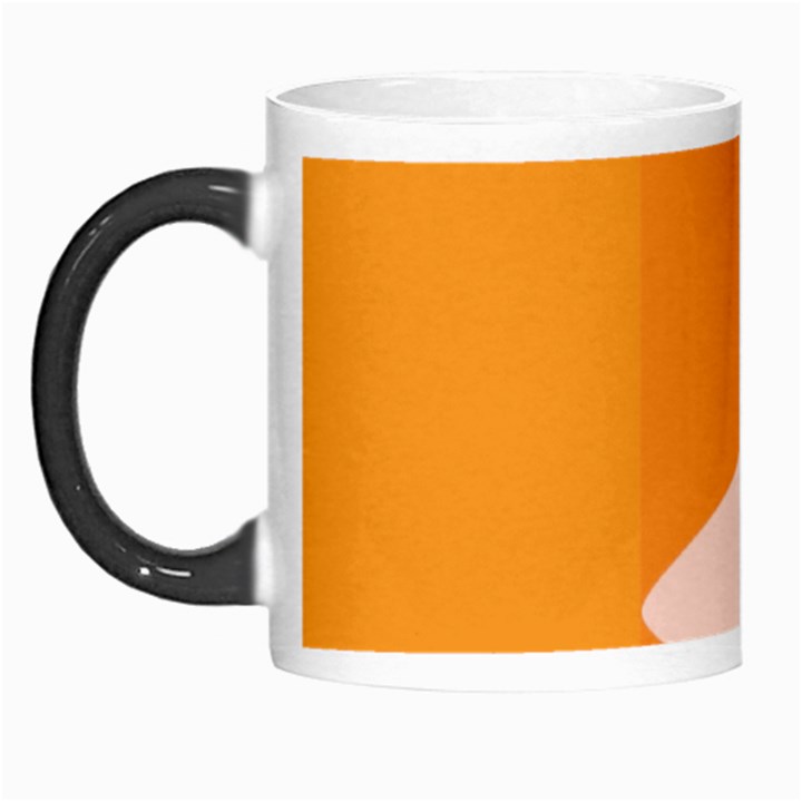 Screen Shot Circle Animations Orange White Line Color Morph Mugs