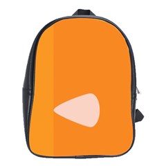 Screen Shot Circle Animations Orange White Line Color School Bags(large)  by Mariart