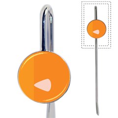 Screen Shot Circle Animations Orange White Line Color Book Mark by Mariart