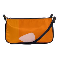 Screen Shot Circle Animations Orange White Line Color Shoulder Clutch Bags by Mariart