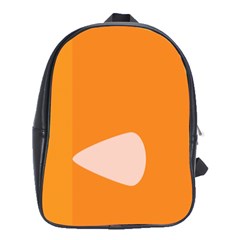 Screen Shot Circle Animations Orange White Line Color School Bags (xl)  by Mariart