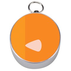 Screen Shot Circle Animations Orange White Line Color Silver Compasses by Mariart