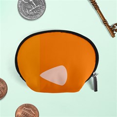 Screen Shot Circle Animations Orange White Line Color Accessory Pouches (small)  by Mariart