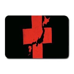 Sign Health Red Black Plate Mats by Mariart