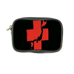 Sign Health Red Black Coin Purse by Mariart