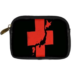 Sign Health Red Black Digital Camera Cases by Mariart