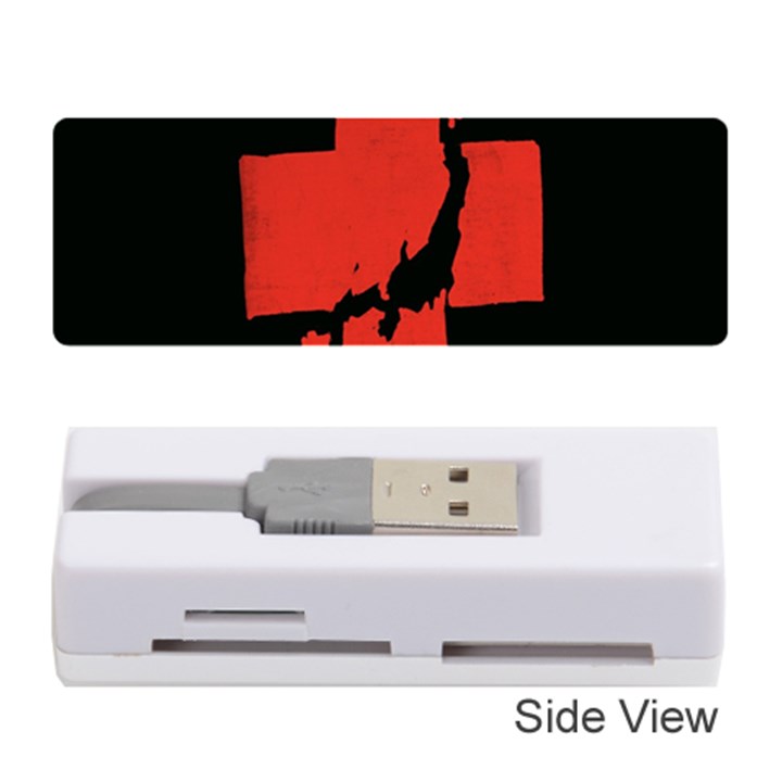 Sign Health Red Black Memory Card Reader (Stick) 