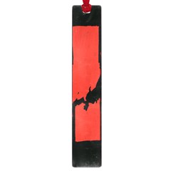 Sign Health Red Black Large Book Marks by Mariart