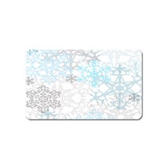 Sign Flower Floral Transparent Magnet (name Card) by Mariart