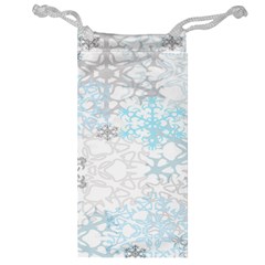 Sign Flower Floral Transparent Jewelry Bag by Mariart